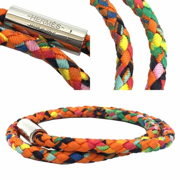 HERMES Orange Charm Bracelet - Picture 3 of 3